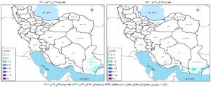 حوضه آبریز خلیج فارس و دریای عمان دارای بالاترین میزان بارش طی این هفته و هفته آینده است