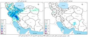 کاهش بارش این هفته و هفته بعد حوضه آبریز خلیج‌فارس و دریای عمان بالاترین بارش را دارد