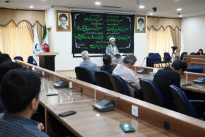 گزارش تصویری/برگزاری مراسم عزاداری حسینی در موسسه تحقیقات آب