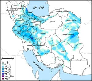 حوضه‌ تالش ـ مرداب انزلی و حوضه کارون بزرگ پرباران‌ترین حوضه‌های درجه دو کشور