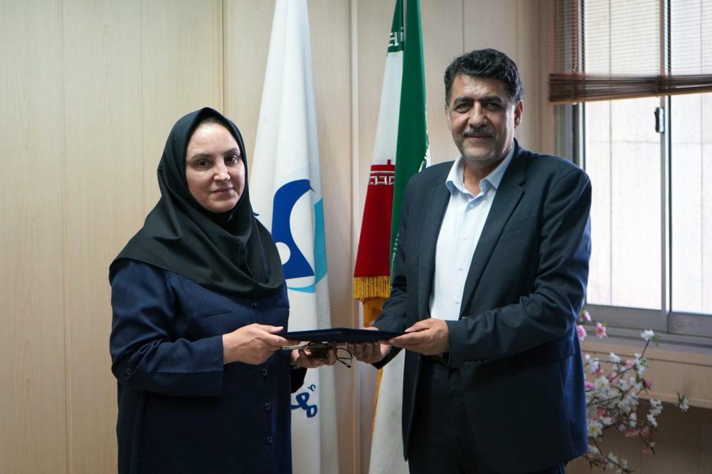 مراسم تودیع و معارفه مدیر امور اداری موسسه تحقیقات آب برگزار شد